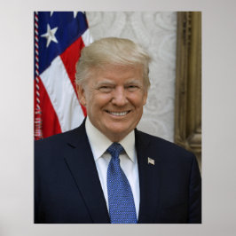 Donald Trump US-Präsident Weiße Haus MAGA 2024 Poster