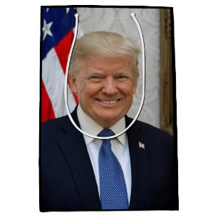 Donald Trump US President White House MAGA 2024 Mittlere Geschenktüte