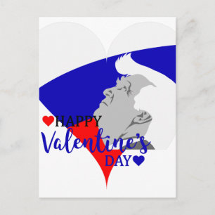 Donald Trump valentine Feiertagspostkarte