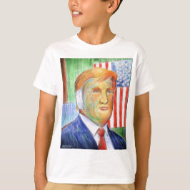 Donald Trump Van Gogh Child's T - Shirt