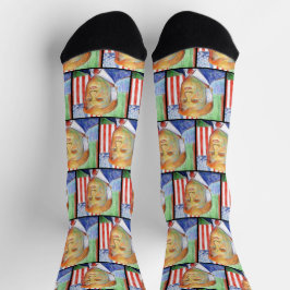 Donald Trump Van Gogh Crew Socks Socken