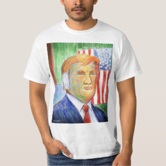 Donald Trump Van Gogh Men's Value T - Shirt