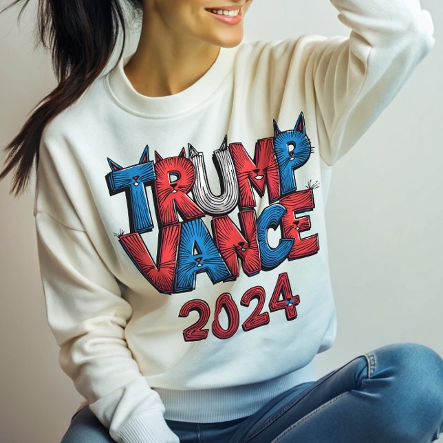Donald Trump Vance 2024 Sweatshirt (Von Creator hochgeladen)