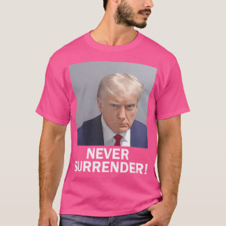 Donald Trump verzichtet nie auf Tasse Shot Präside T-Shirt