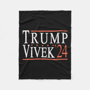 Donald Trump Vivek Ramaswamy 2024 Präsident Republ Fleecedecke