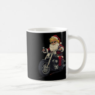 Donald Trump Weihnachten Biker Motorrad Lustiger W Kaffeetasse