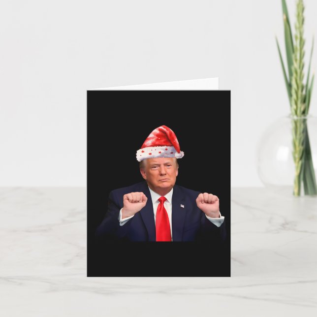 Donald Trump Weihnachten Funny Präsident 47 Trump  Karte (Vorderseite)