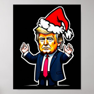 Donald Trump Weihnachten Für Väter Und Frauen Weih Poster