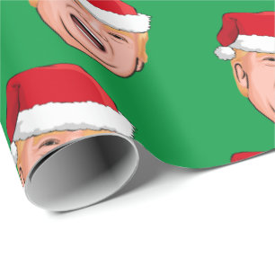 DONALD TRUMP Weihnachten Geschenkpapier