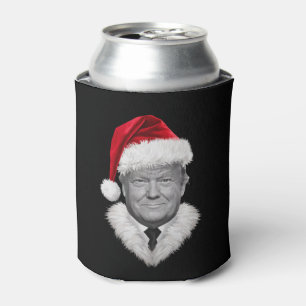 Donald Trump Weihnachten Lustiger Santa Hut Gesche Dosenkühler