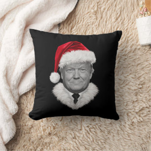 Donald Trump Weihnachten Lustiger Santa Hut Gesche Kissen