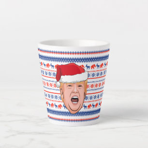 DONALD TRUMP Weihnachten Milchtasse