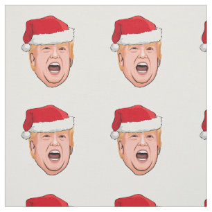 DONALD TRUMP Weihnachten Stoff