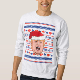 DONALD TRUMP Weihnachten Sweatshirt