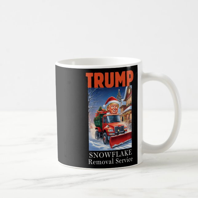 Donald Trump weihnachtliche Entfernung von Schneef Kaffeetasse (Rechts)