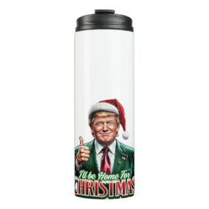 Donald Trump - Weihnachtsfeierlichkeiten - Weihnac Thermosbecher