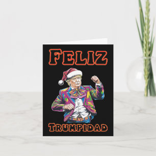Donald Trump Weihnachtsfeliz Trumpidad 1 Karte