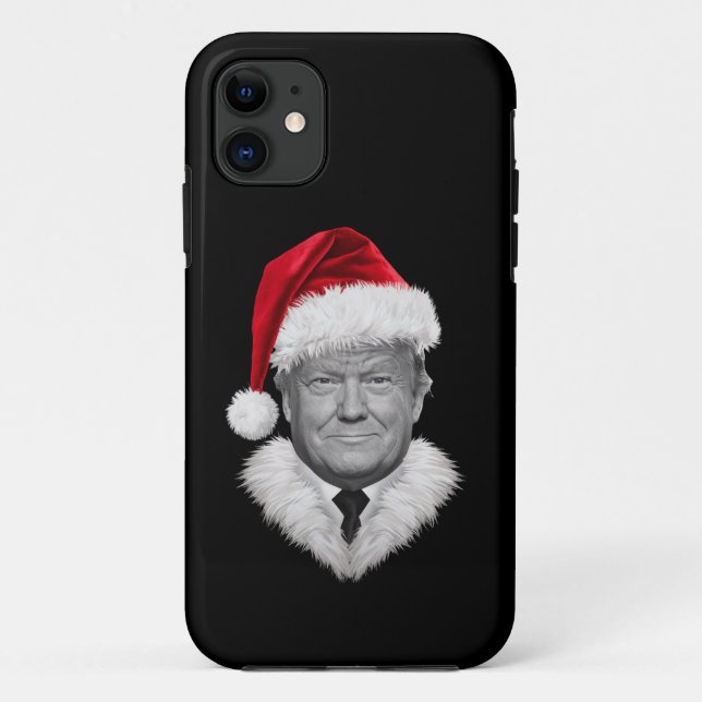 Donald Trump Weihnachtsgeschenk Funny Weihnachtsma Case-Mate iPhone Hülle (Rückseite)