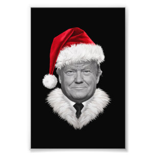 Donald Trump Weihnachtsgeschenk Funny Weihnachtsma Fotodruck