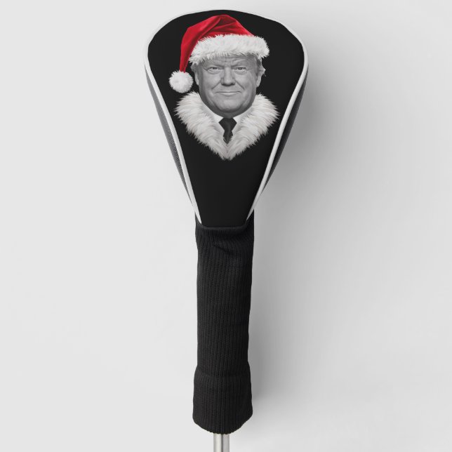 Donald Trump Weihnachtsgeschenk Funny Weihnachtsma Golf Headcover (Vorderseite)