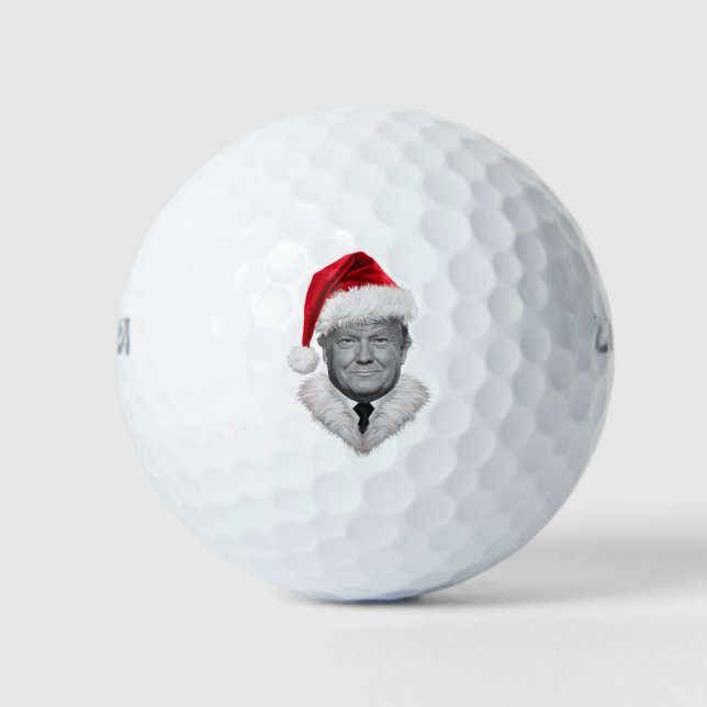 Donald Trump Weihnachtsgeschenk Funny Weihnachtsma Golfball (Vorderseite)