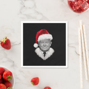 Donald Trump Weihnachtsgeschenk Funny Weihnachtsma Serviette