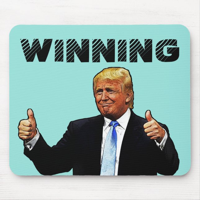 DONALD TRUMP WINNING MAUSPAD (Vorne)