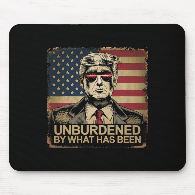 Donald Trump wird von dem, was lustig war, entlast Mousepad (Vorne)