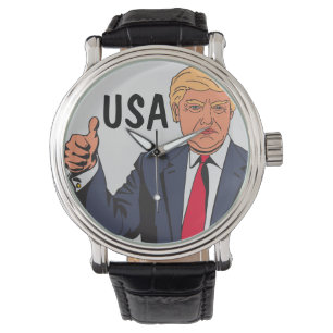 DONALD TRUMP WRIST WATCH ARMBANDUHR
