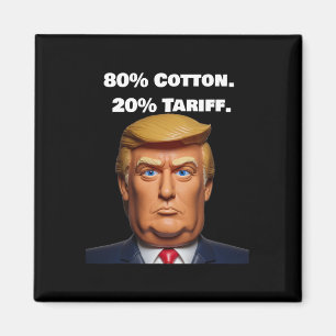 Donald Trump Zoll  Magnet