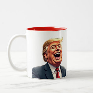 Donald Trump Zweifarbige Tasse