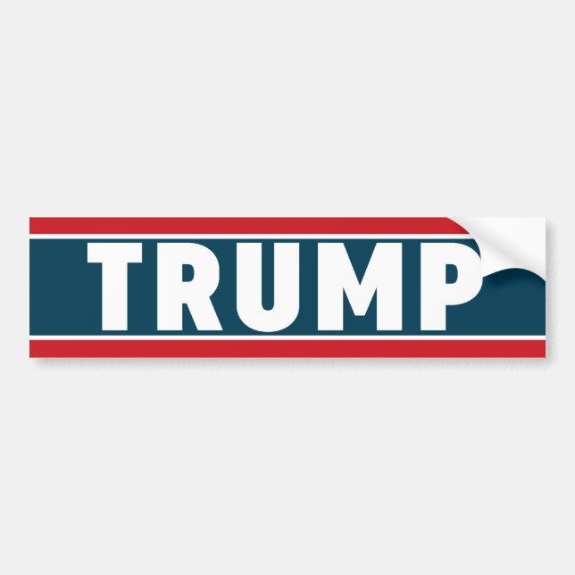 Donald- TrumpAutoaufkleber 2016 Autoaufkleber (Vorne)