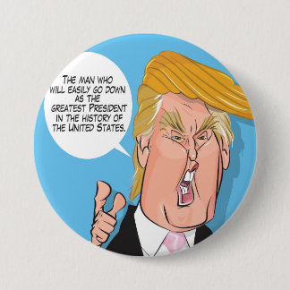 Donald- TrumpCartoon-Knopf Button