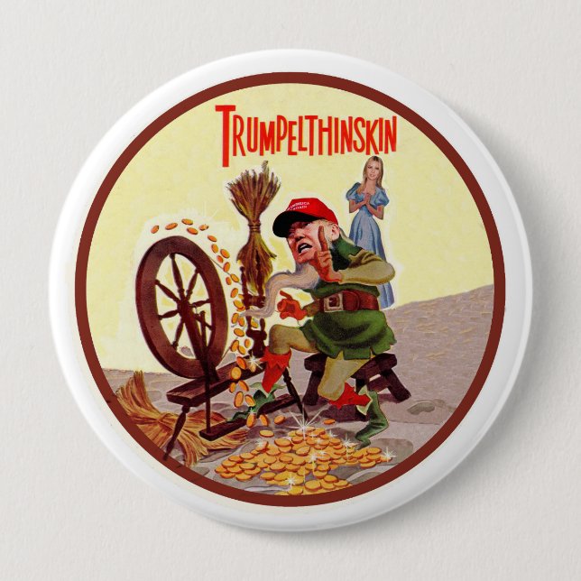 Donald Trumpelthinskin Button (Vorderseite)