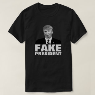 Donald- TrumpFake-PRÄSIDENT für dunkle Farben T-Shirt