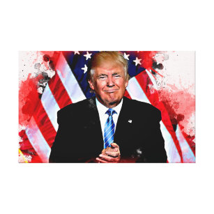 Donald- Trumpfeier-Malerei Leinwanddruck