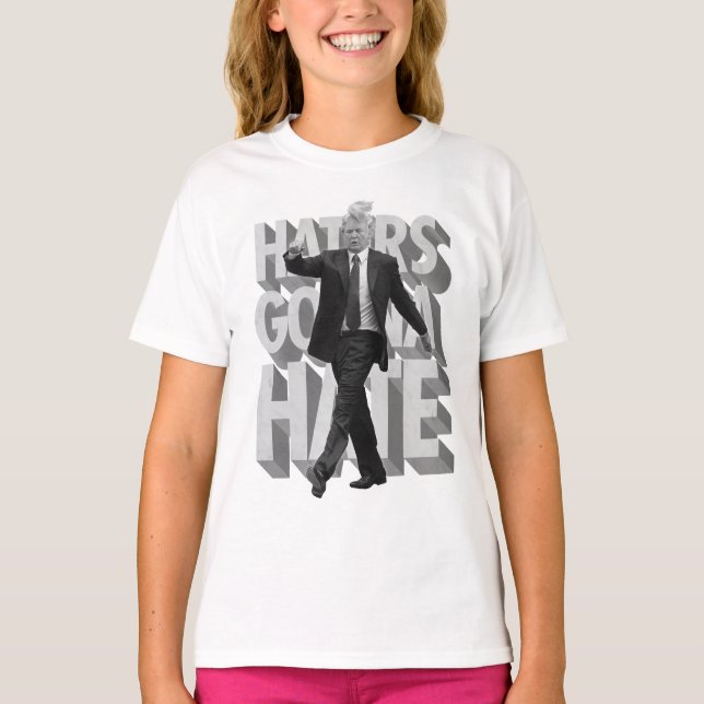 Donald- TrumpHasser, die gehen zu hassen T-Shirt (Vorderseite)