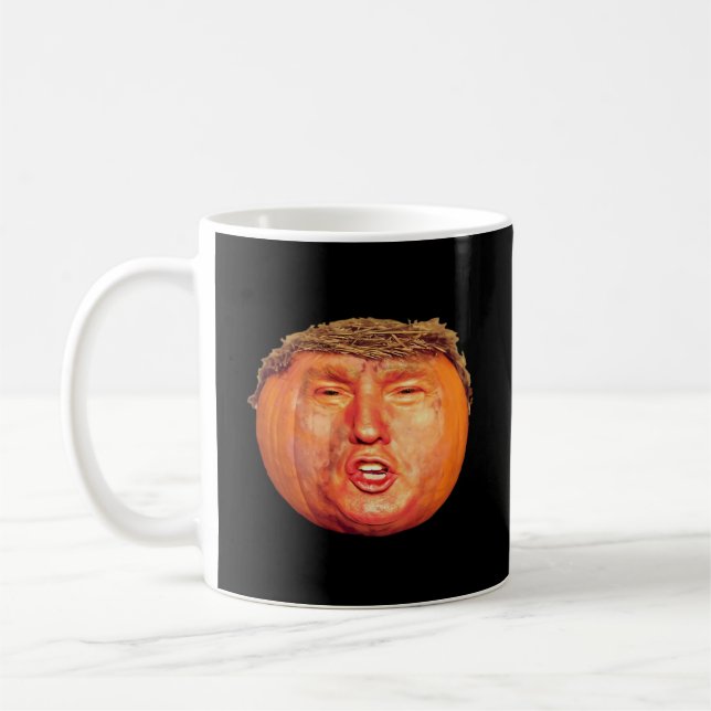 Donald Trumpkin Classic Kaffeetasse (Links)