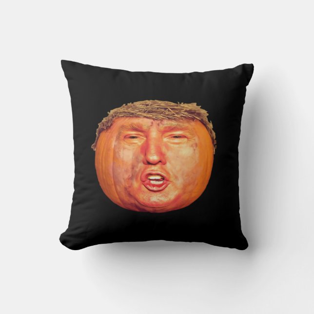 Donald Trumpkin Classic Kissen (Vorderseite)