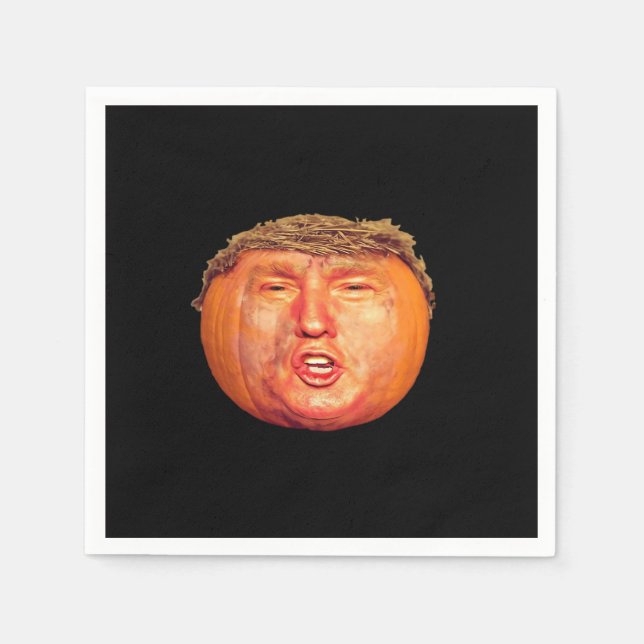 Donald Trumpkin Classic Serviette (Vorderseite)