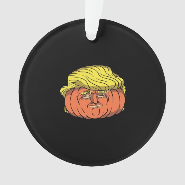 Donald Trumpkin Pumpking Ornament (Vorderseite)