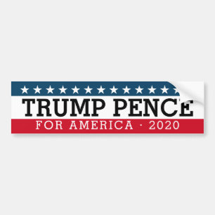 Donald- TrumpMike-Pennys - traditioneller Entwurf Autoaufkleber