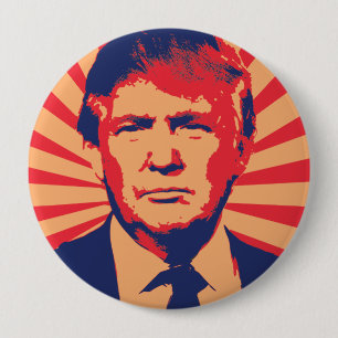 Donald- Trumppropaganda-Art Button