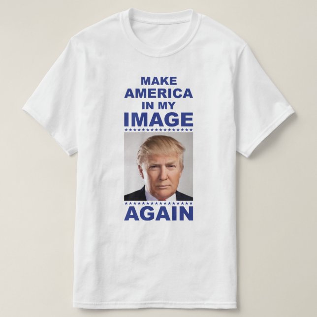 Donald- TrumpT - Shirt machen Amerika groß wieder (Design vorne)