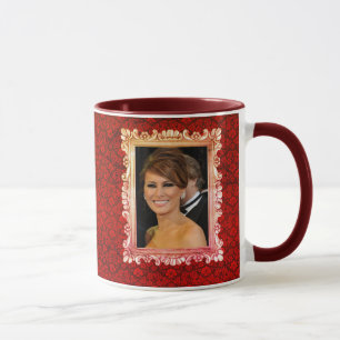 DONALD- U. MELANIA-TRUMPF TASSE