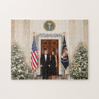 Donald und Melania Trump Jigsaw Puzzle