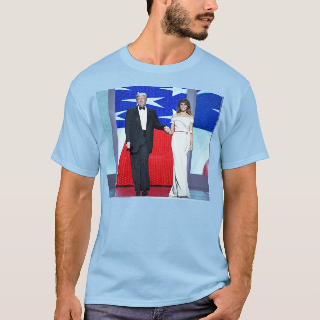 Donald und Melania Trump T-Shirt (Vorderseite)