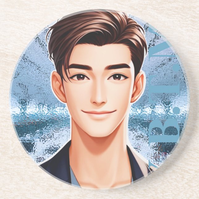 Donald . Zeichentwurf animiert Getränkeuntersetzer (Vorne)