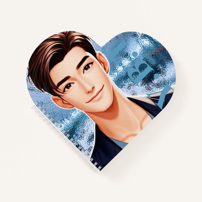 Donald . Zeichentwurf animiert Notizbuch (Vorderseite)