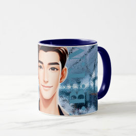 Donald . Zeichentwurf animiert Tasse